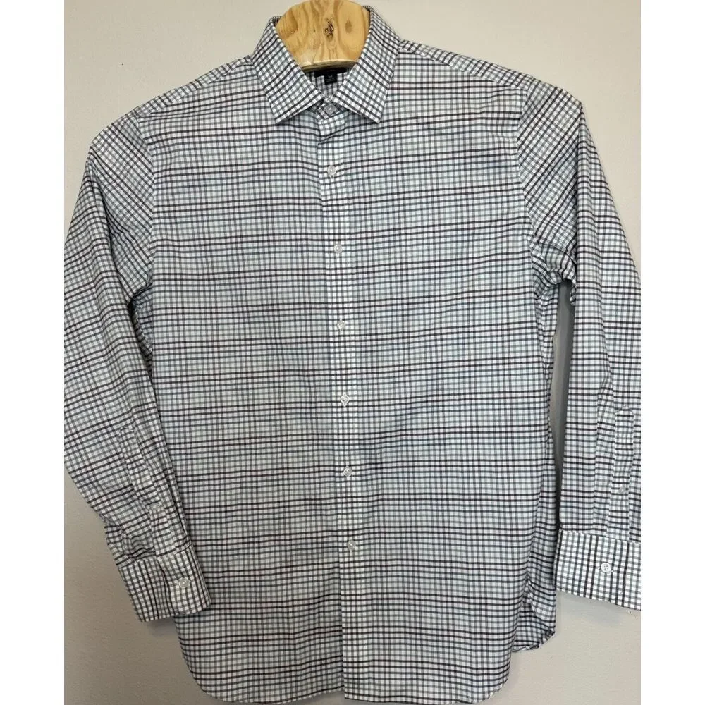 J Crew Ludlow Slim Mens Long Sleeve‎ Button Shirt Plaid 17 35